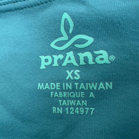 prAna Breathe Blue Cropped Yoga Pants XS - Picture 7 of 9